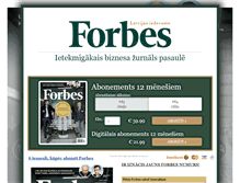 Tablet Screenshot of forbes.lv