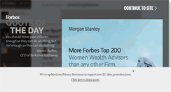 Desktop Screenshot of forbes.com