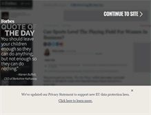 Tablet Screenshot of forbes.com